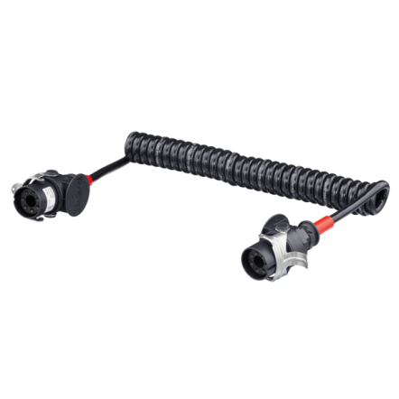 Câble spiralé ABS/EBS 7-pole, 24V Câble spiralé ABS/EBS 7-pole, 24V