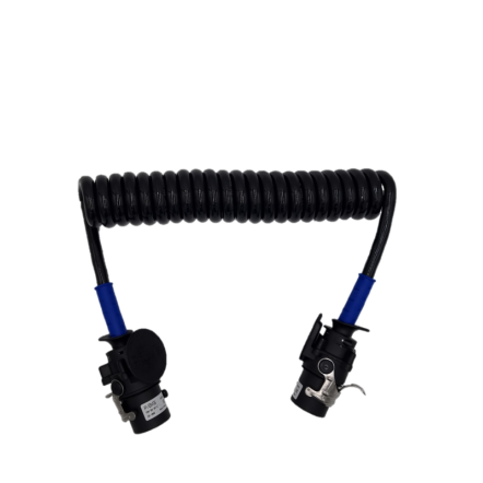 Coiled Cable 15-pole, 24V Coiled Cable 15-pole, 24V