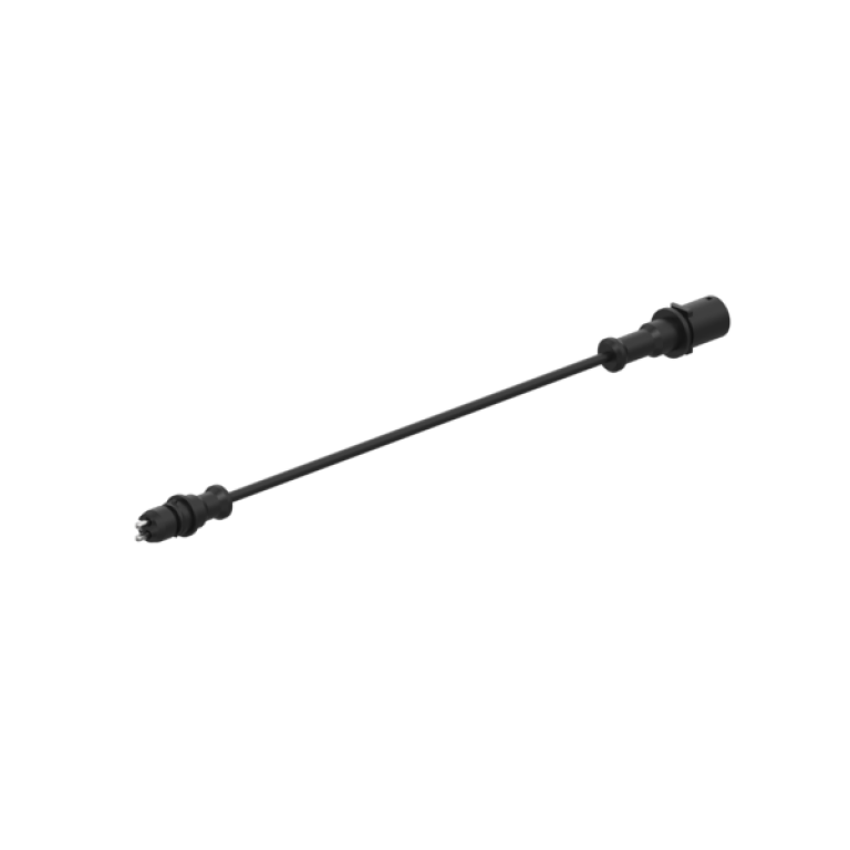 Câble avec connecteur mâle / socle 3m